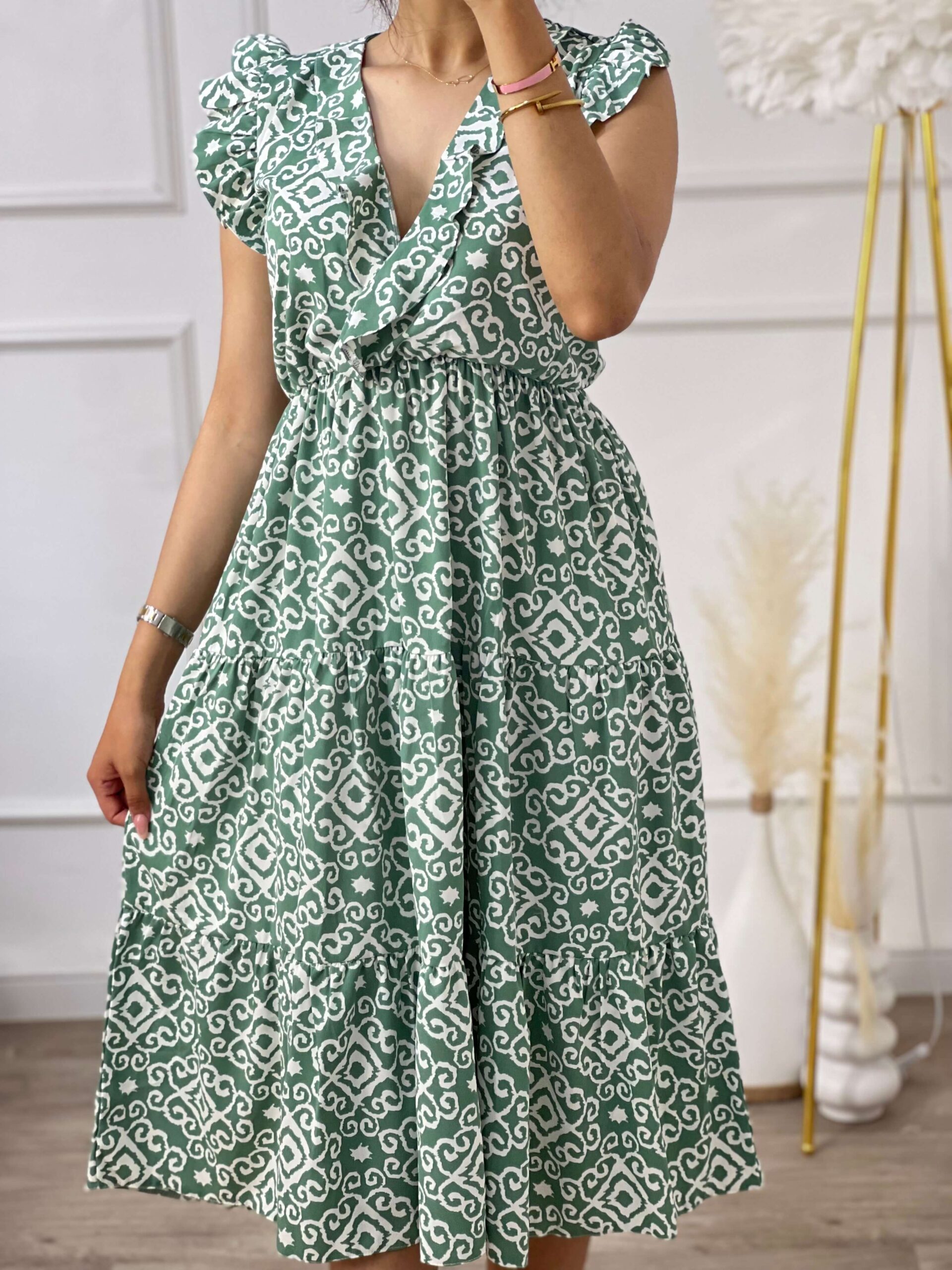 Robe Clara à Motifs - صورة 7