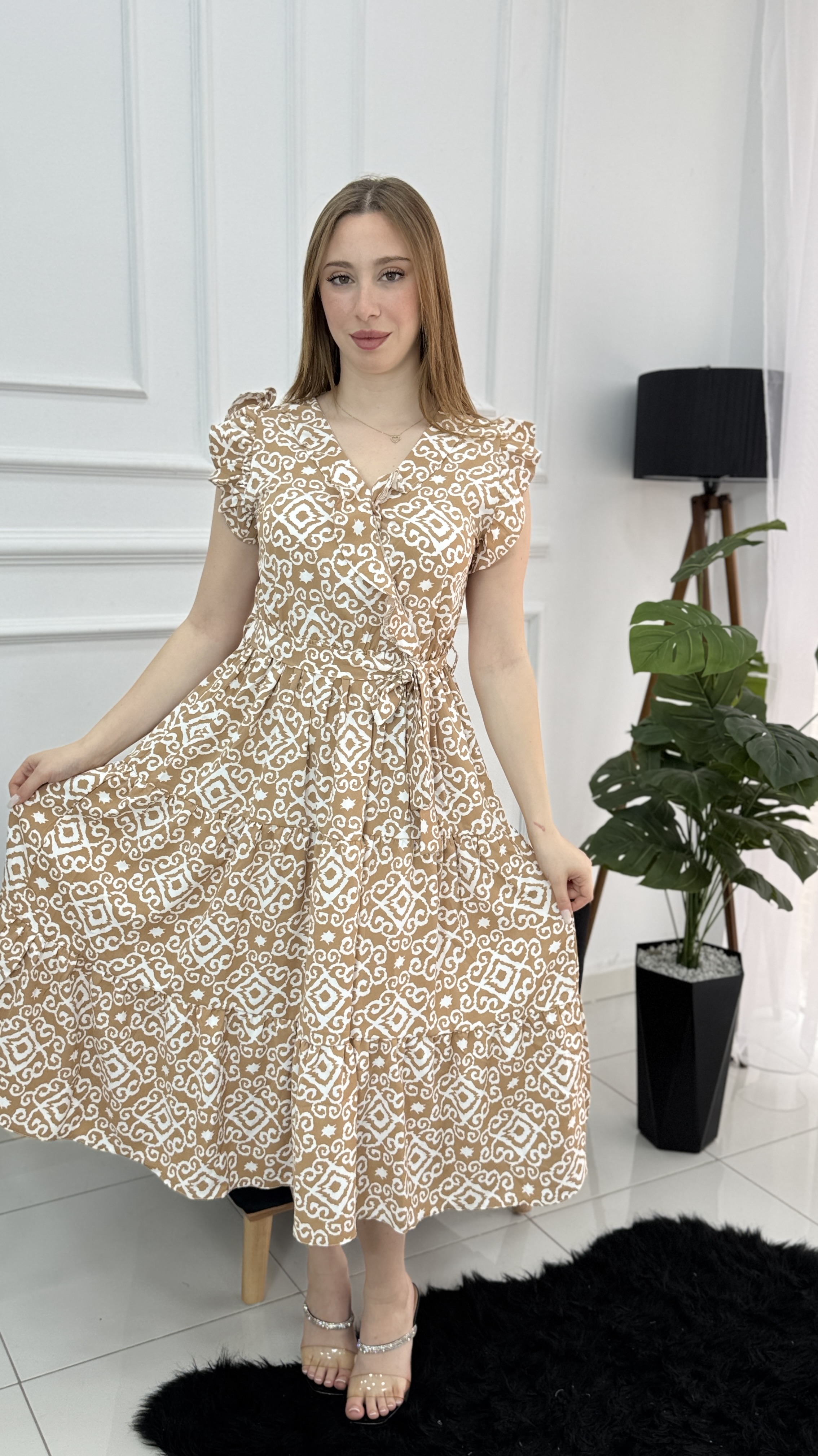 Robe Clara à Motifs