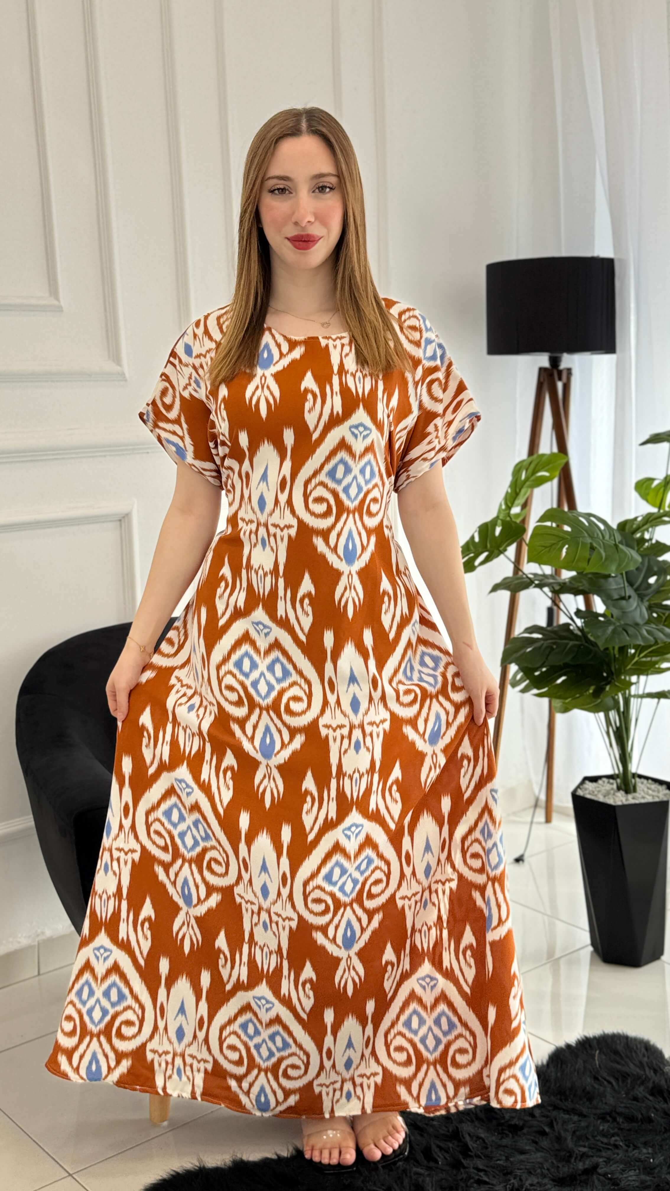 Robe à motif standard