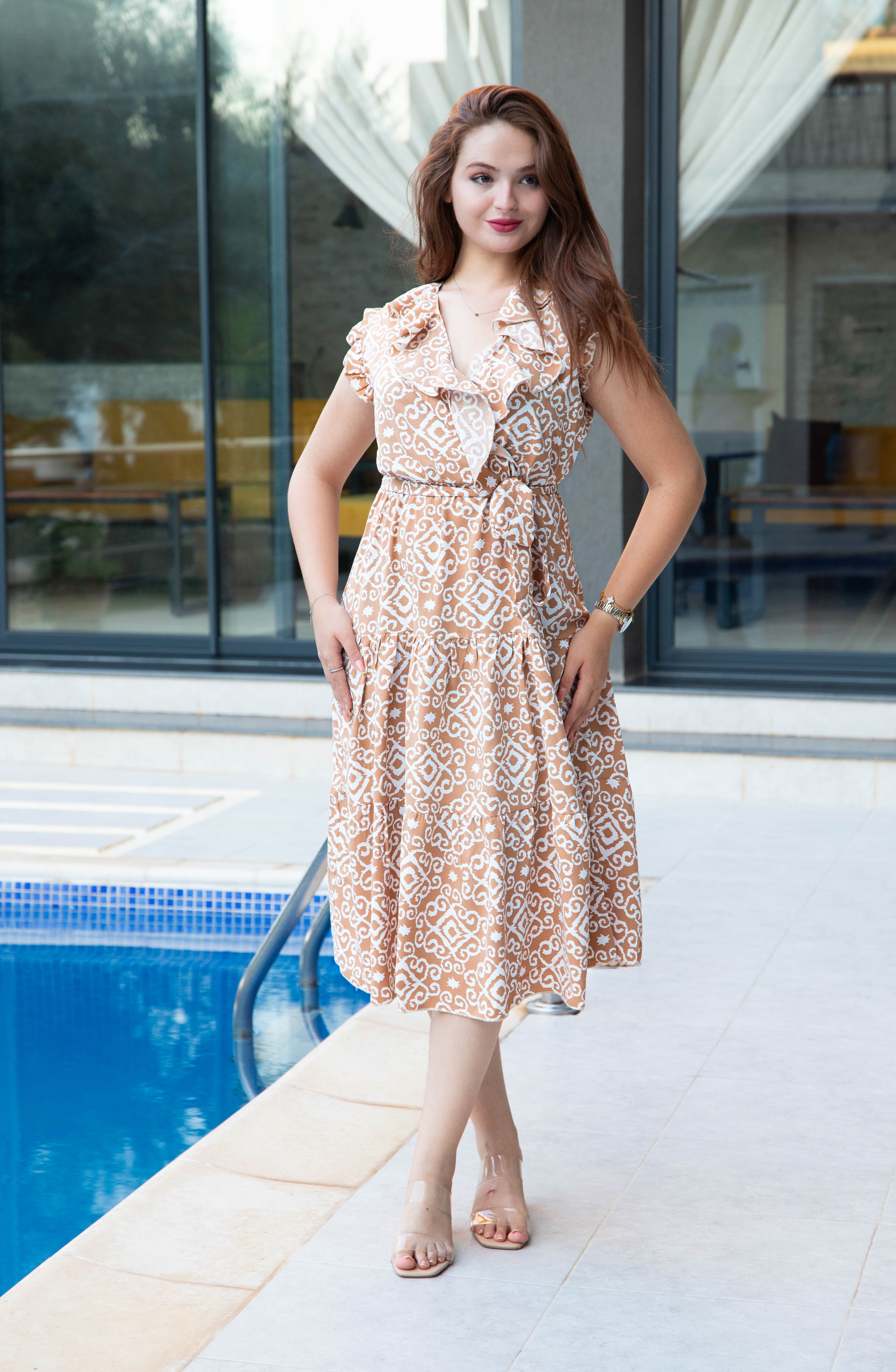 Robe Clara à Motifs